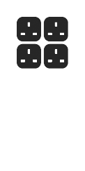 Electrical sockets icon
